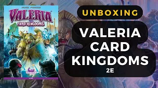 Valeria Card Kingdoms 2E and Darksworn Expansion Unboxing | DaniCha