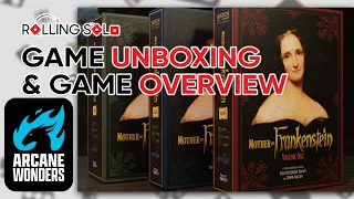 Mother of Frankenstein | Game Unboxing & Game Overview