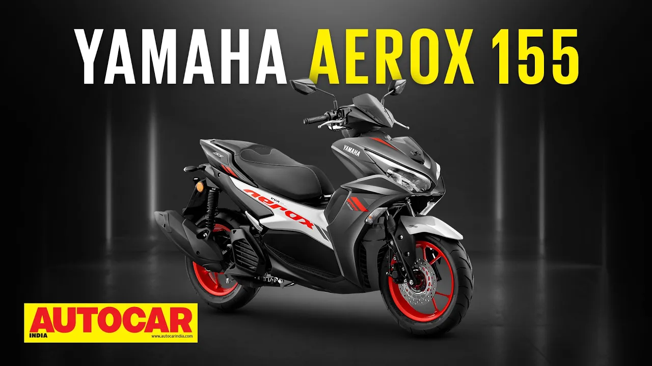 2021 Yamaha Aerox 155 - India's most powerful scooter! | First Look | Autocar India