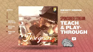 Jiangnan: Life of Gentry - 3p Teaching & Play-through by Heavy Cardboard