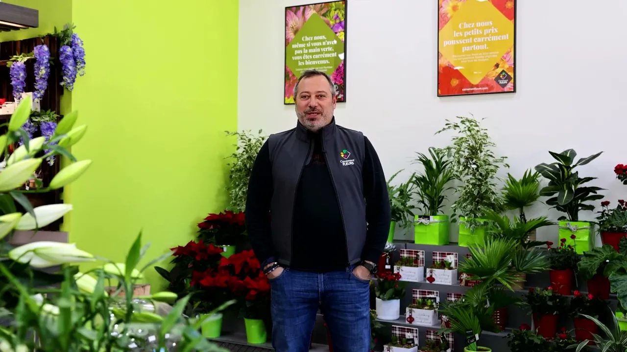 Témoignage de GONTARD Olivier sur CARRÉMENT FLEURS