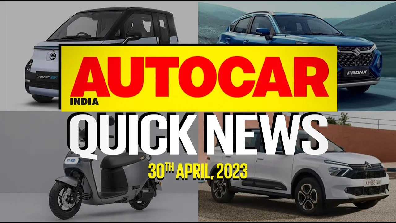 MG Comet EV launched, Maruti Fronx prices out, new E-Class and more | News | Autocar India