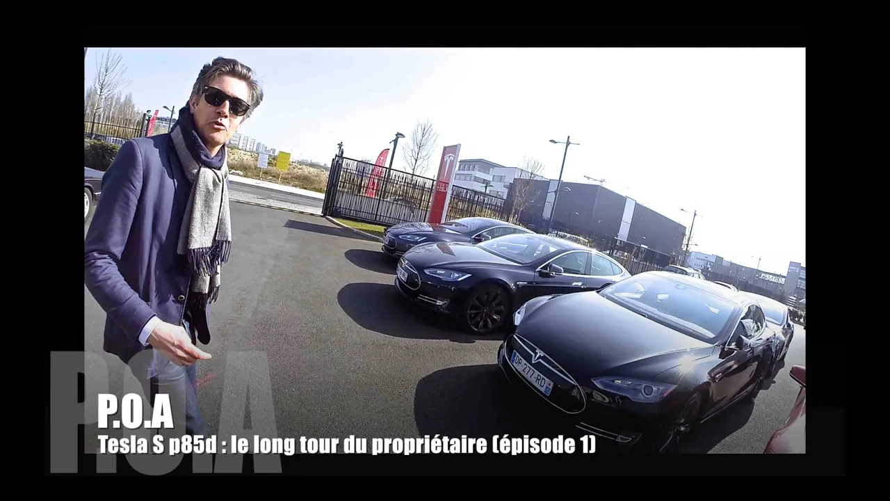 Tesla Model S P85D : le départ (1/7)
