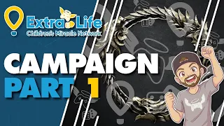 Elder Scrolls Betrayal of the Second Era Playthrough Part 1 | Extra Life Tabletop Appreciation Week