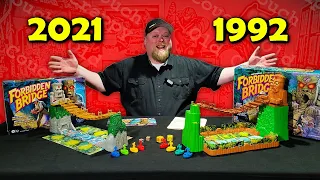 Forbidden Bridge – Indiana Jones-Style Board Game Returns! (1992 vs. 2021)