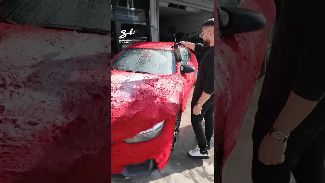 This isn't your average car wash 🧼 #cars #bmw #carwash