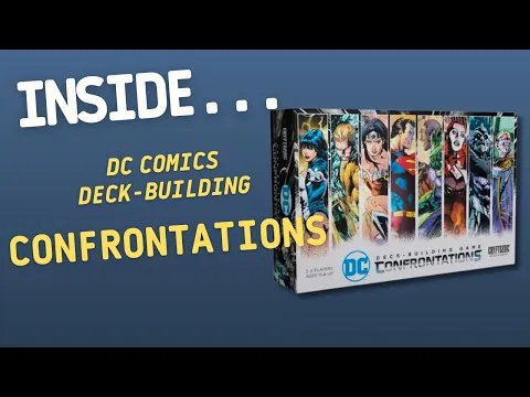 Inside…DC Comics Deckbuilding Game: Confrontations (4K60fps)