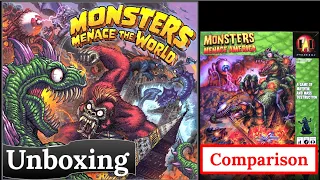 Monsters Menace the World: Unboxing