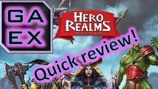 Hero Realms Quick Review 