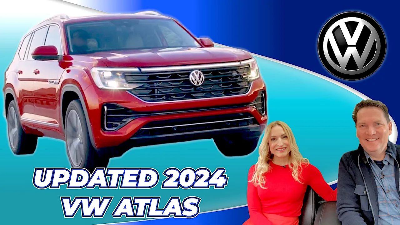 New 2024 VW Atlas first look // Big updates and new engine!!