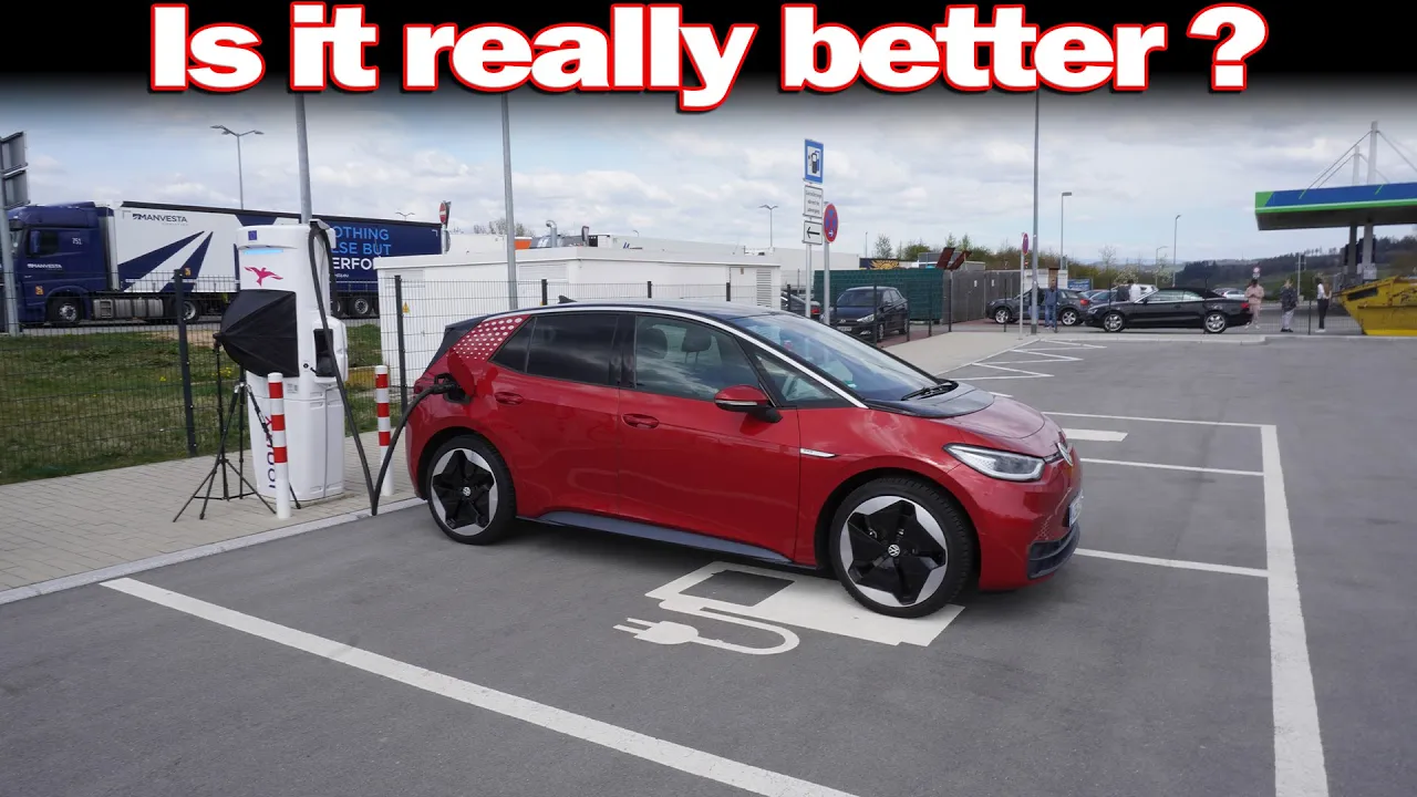 VW Id Software 3.0 - Charging Test 58 kWh battery