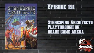 Stonespine Architects Playthrough | Full City-Building Strategy Board Game Gameplay