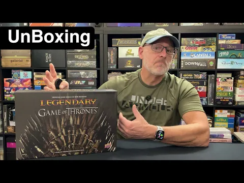 TDG: Legendary: Game of Thrones unboxing with Ray