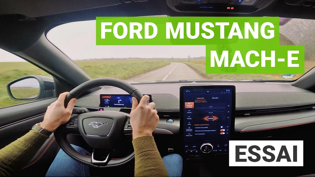 Essai Ford Mustang Mach-E : un V8 électrique !? [Partie 2/2]