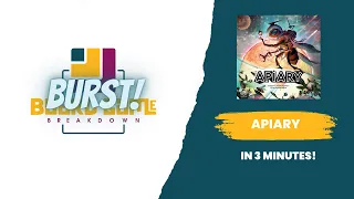 Board Game Breakdown BURST - Apiary