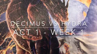 Hoplomachus Playthrough, Act 1 Week 1