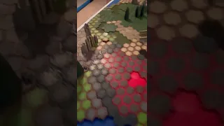 Setting Up for 3-Player Heroscape