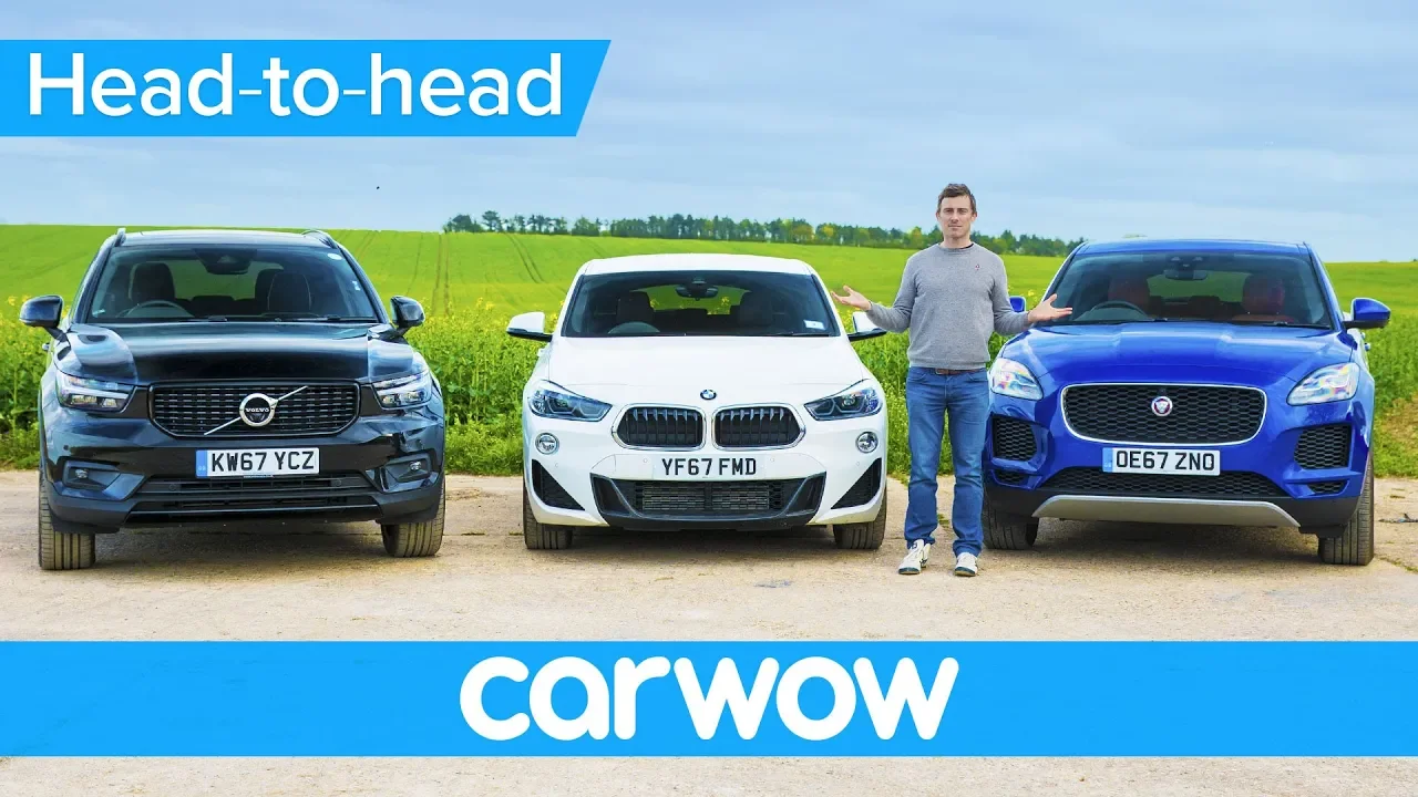 BMW X2 vs Volvo XC40 vs Jaguar E-Pace - which is the best small SUV? | Head-2-Head