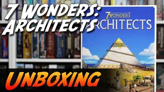 7 Wonders: Architects - Brettspiel Unboxing (Repos Production)