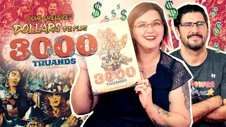 [Règles & Partie] 3000 TRUANDS | 2 joueurs | Unexpected Games | VOD Live