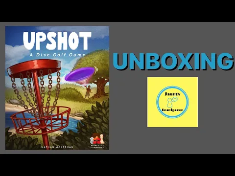 Upshot: A Disc Golf Game - UNBOXING