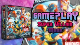 Marvel United X-Men Super Villain Mode Gameplay | CMON and Spin Master Games