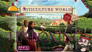Viticulture World Unboxing, What you get with this solo and cooperative expansion for Viticulture