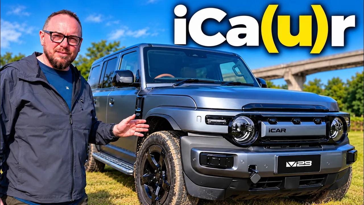 iCAUR V25: Chery’s Boxy Retro SUV Is Coming to NZ and Australia!