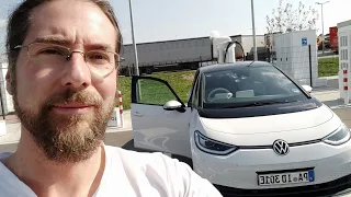 (live) VW Id.3 First full range test at 130 km/h