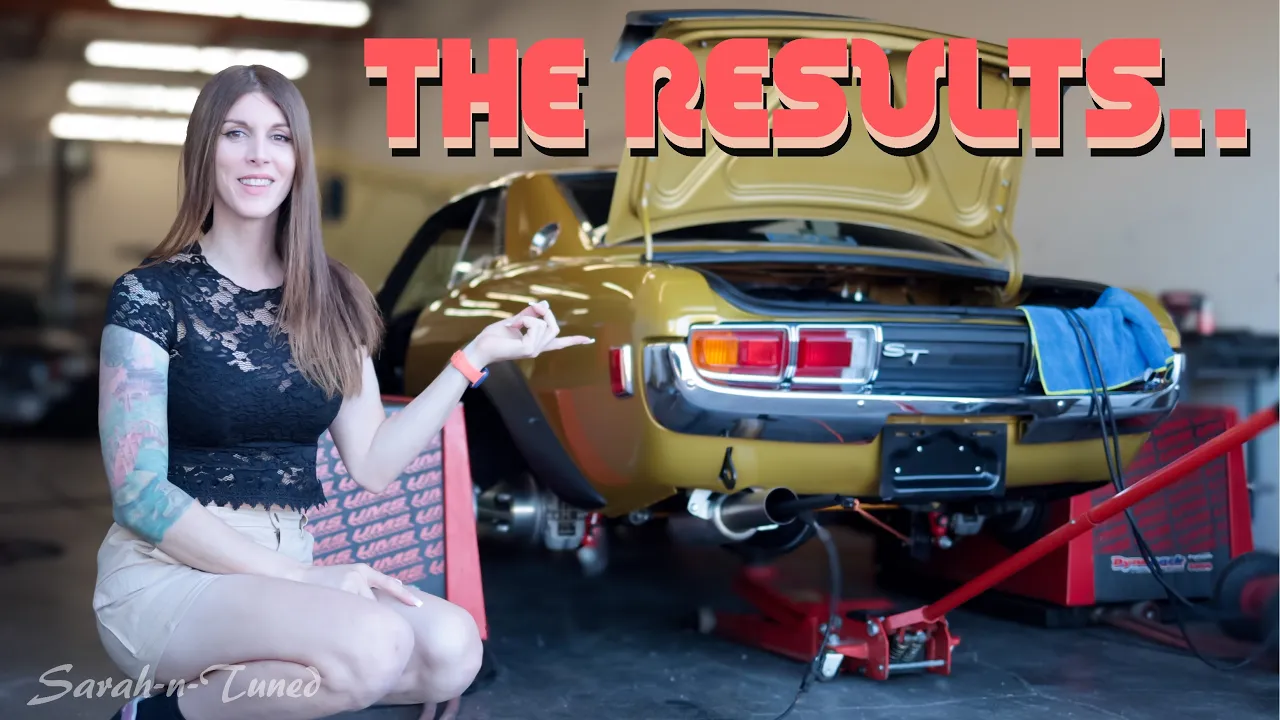 On The Dyno & It’s LOUD! // 2UZ V8 1974 Celica