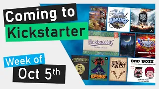 📅 Kickstarter Boardgames Week of Oct 5th | Frostpunk, Herbaceous Pocket, Cartographers Heroes
