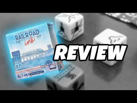 Review | RAILROAD INK - DEEP BLUE EDITION | Horrible Games