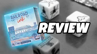 Review | RAILROAD INK - DEEP BLUE EDITION | Horrible Games