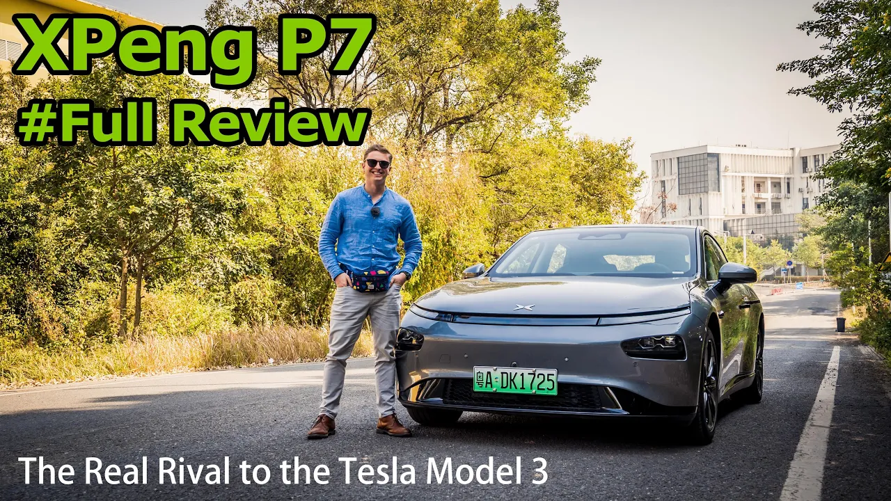 The XPeng P7 is the First Real Rival to the Tesla Model 3