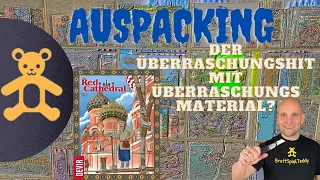 The Red Cathedral - Auspacking - Brettspielteddy