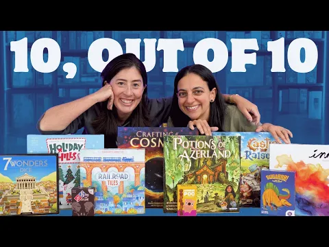 10, OUT OF 10 (Part 23): A Mix of Lighter Games (& Goodbye to Boston )