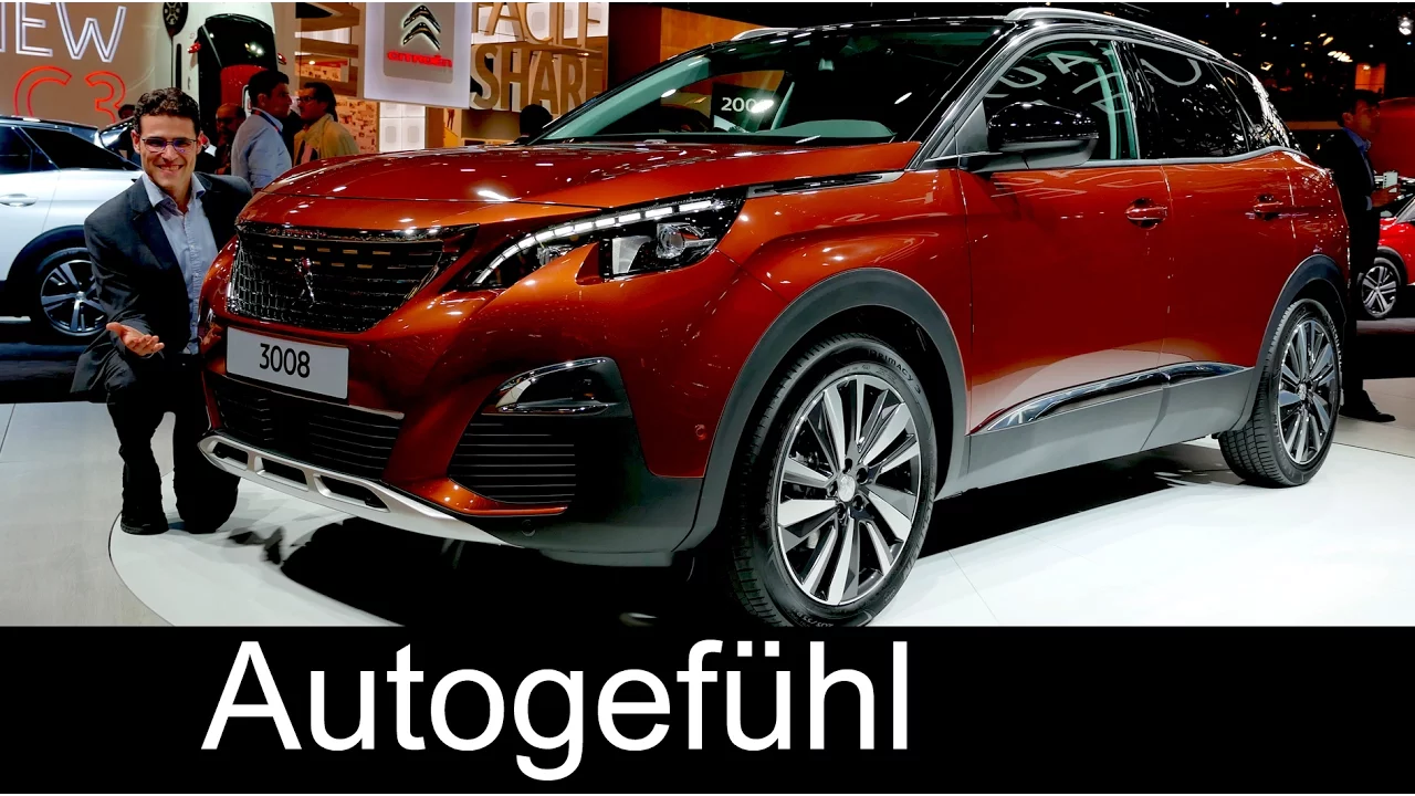 All-new Peugeot 3008 Exterior/Interior preview SUV 2017 neu - Autogefühl