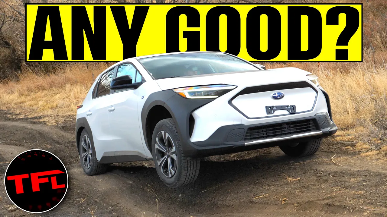 Is The New Subaru Solterra Any Good Off-Road - TFL Slip Test & Charging Review!