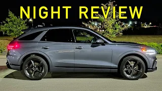GREAT LIGHTS -- Does the 2026 Genesis GV70 Look Elegant at Night?? (Headlights, Exterior & Interior)