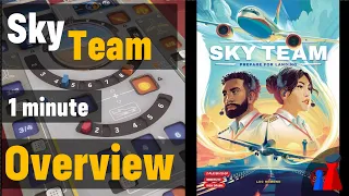 Sky Team -1 minute Overview - Peaky Boardgamer