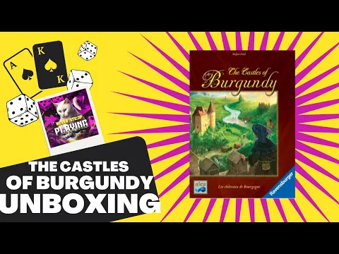 The Castles of Burgundy Unboxing - NEW IN SHRINK