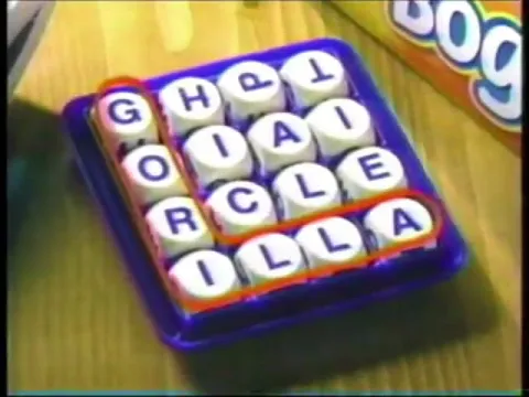Boggle Board Game Ad (1998)