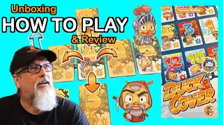 How to play Duck & Cover Board Game, designed by Oussama Khelifati and published by Captain Games