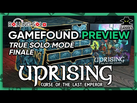Uprising True Solo Mode | GameFound Preview | Finale