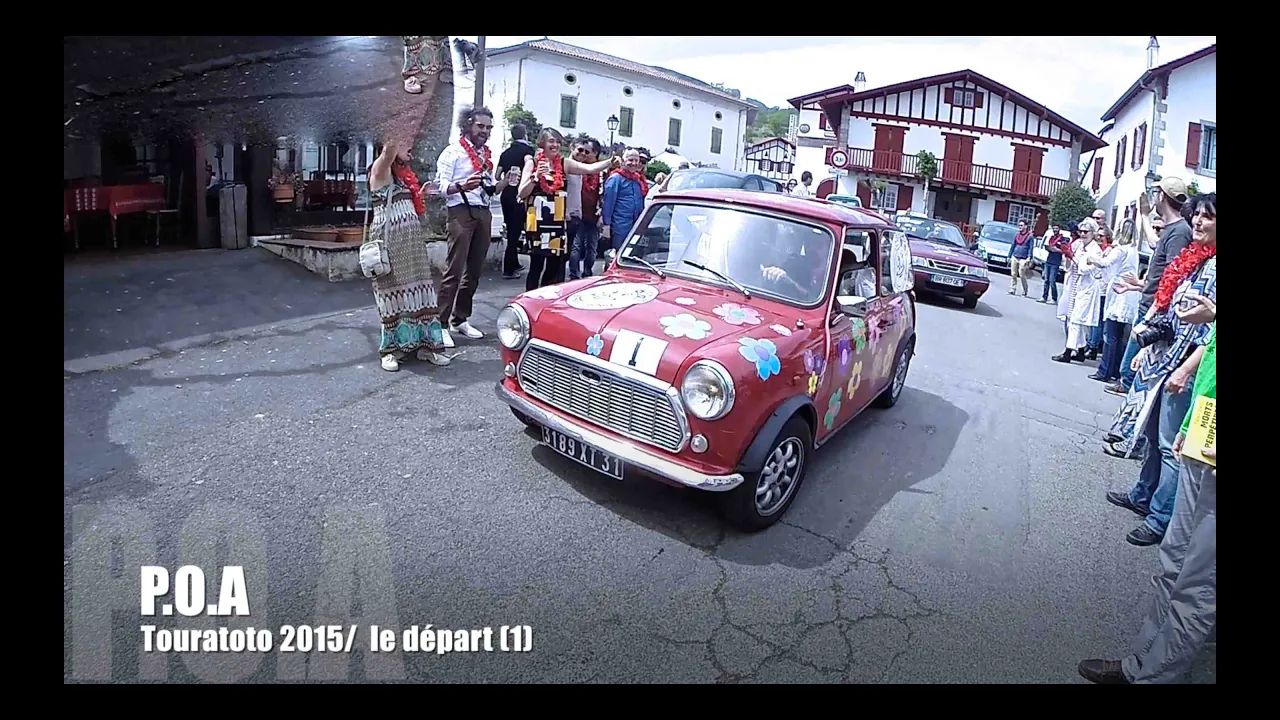 Départ - Touratoto 2015 1/10