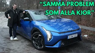 Kia EV4 runt Vättern - Tyst och bekväm men har stödsystemen blivit sämre?