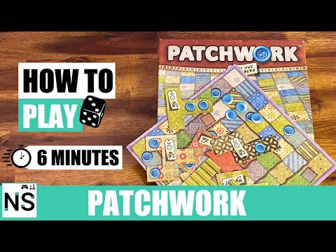 How to Play Patchwork Board Game (An Uwe Rosenberg Game)