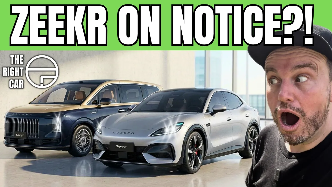 LUXURY CAR BRANDS ON NOTICE! Luxeed preview CHINA (RX Stormax, LLounge V9)