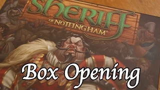 SHERIFF OF NOTTINGHAM. Unboxing (ESP SUBT.)