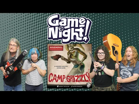 Camp Grizzly: Second Edition - GameNight! Se14 Ep23 - How to Play & Playthrough